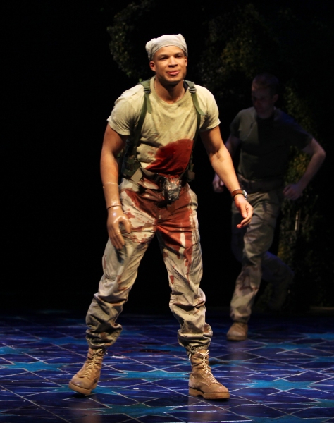 Glenn Davis during the Broadway Opening Night Curtain Call for 'Bengal Tiger at the B Photo