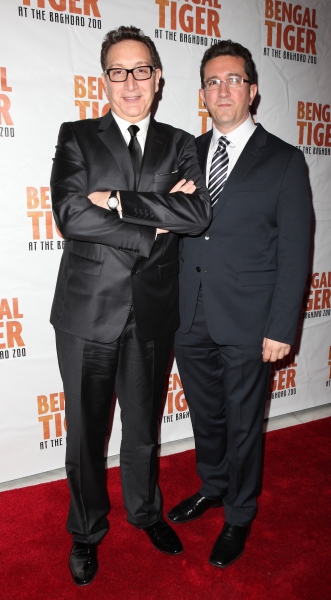Director Moises Kaufman & Partner attending the Broadway Opening Night After Party fo Photo