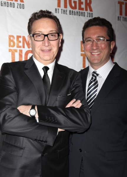 Director Moises Kaufman & Partner attending the Broadway Opening Night After Party fo Photo