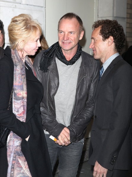 Trudie Styler, Sting & Jeffrey Seller attending the Broadway Opening Night Performanc Photo