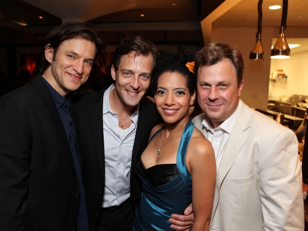 Photo Flash: Hall, Short, Garber & More at CTG's BURN THIS Opening Night! Image