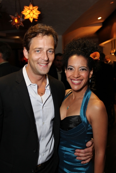 Photo Flash: Hall, Short, Garber & More at CTG's BURN THIS Opening Night! Image