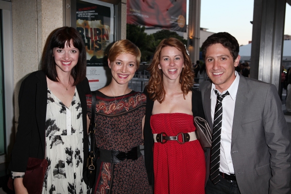Photo Flash: Hall, Short, Garber & More at CTG's BURN THIS Opening Night! Image