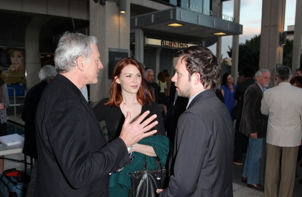 LOS ANGELES, CA - APRIL 3: (L-R) Actors Victor Garber, Holley Fain and Nate Corddry p Photo