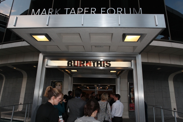 Photo Flash: Hall, Short, Garber & More at CTG's BURN THIS Opening Night! Image