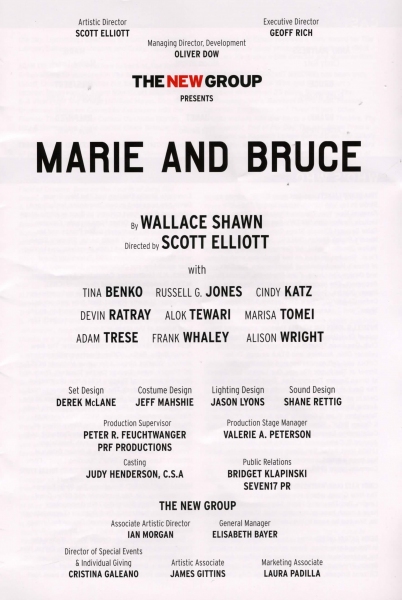 Photo Coverage: MARIE & BRUCE Opening Night Party Image