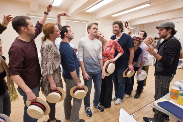 Photo Flash: Neil Patrick Harris & the Cast of COMPANY in Rehearsal! Image