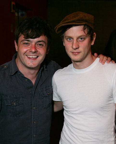 LOS ANGELES, CA - APRIL 6: Cast members Laurence Kinlan (L) and Tadhg Murphy (R) pose Photo