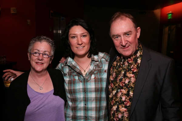 LOS ANGELES, CA - APRIL 6: (L-R) Director Garry Hynes, Company Stage Director Sarah L Photo