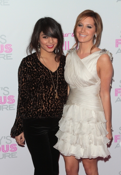 Vanessa Hudgens, Ashley Tisdale in attendance; The Sharpay's Fabulous Adventure DVD R Photo
