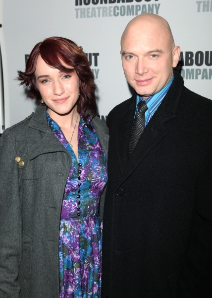 Kimberly Kaye and Michael Cerveris attending the Opening Night Performance of The Rou Photo