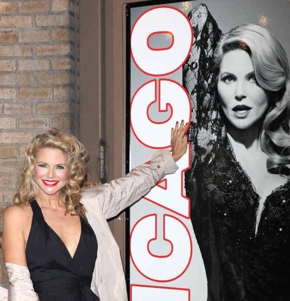  Christie Brinkley at the stage door greeting fans after making her Broadway Debut in Photo