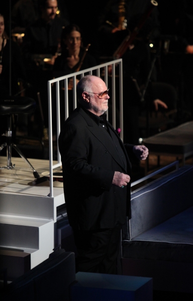 Paul Gemignani (Conductor) performing in the New York Philharmonic presentation of St Photo