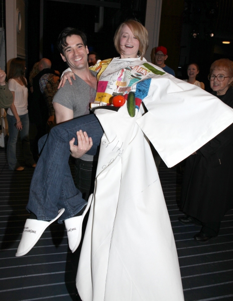 Colin Donnell & Joyce Chittick attending the Opening Night Performance Gypsy Robe Cer Photo