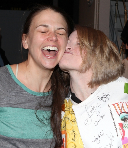 Sutton Foster & Joyce Chittick attending the Opening Night Performance Gypsy Robe Cer Photo
