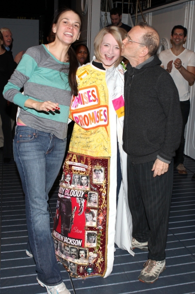 Sutton Foster & Joyce Chittick & Joel Grey attending the Opening Night Performance Gy Photo