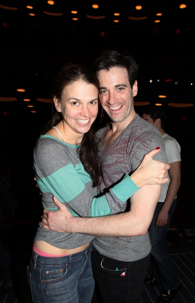 Sutton Foster & Colin Donnell attending the Opening Night Performance Gypsy Robe Cere Photo