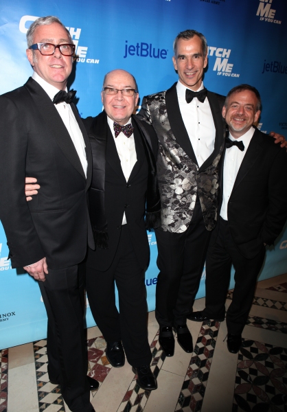 Scott Wittman, Jack O'Brien, Marc Shaiman & Jerry Mitchell attending the Broadway Ope Photo