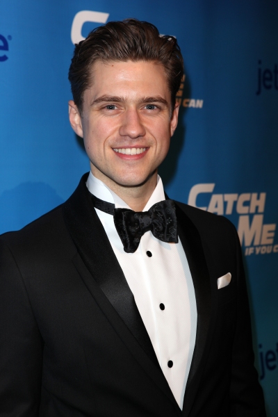 Aaron Tveit attending the Broadway Opening Night After Party for 'Catch Me If You Can Photo