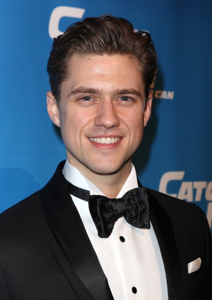 Aaron Tveit attending the Broadway Opening Night After Party for 'Catch Me If You Can Photo