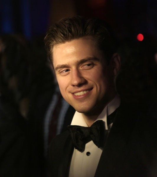 Aaron Tveit attending the Broadway Opening Night After Party for 'Catch Me If You Can Photo