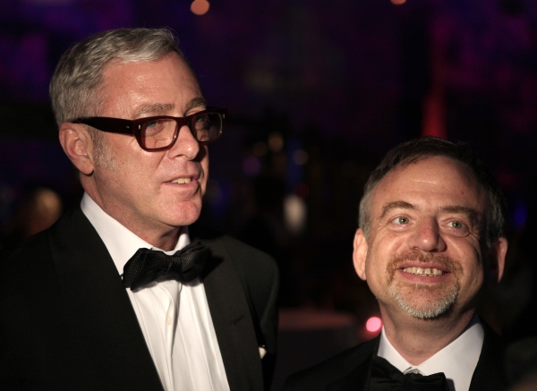 Scott Wittman & Marc Shaiman attending the Broadway Opening Night After Party for 'Ca Photo