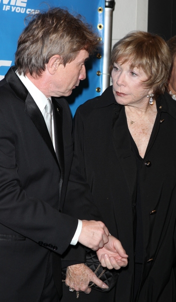 Martin Short & Shirley MacLaine attending the Broadway Opening Night Performance of ' Photo
