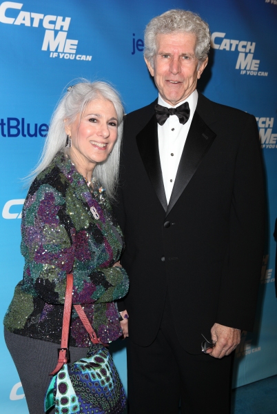 Jamie DeRoy & Tony Roberts attending the Broadway Opening Night Performance of 'Catch Photo