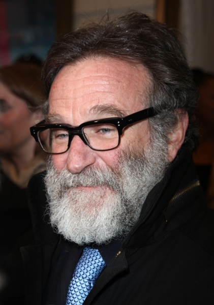 Robin Williams attending the Broadway Opening Night Performance of 'Catch Me If You C Photo