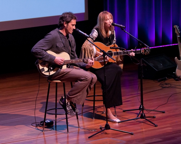 Ben Simon and Carly Simon Photo