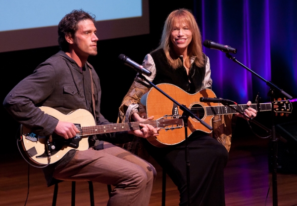 Ben Simon and Carly Simon Photo