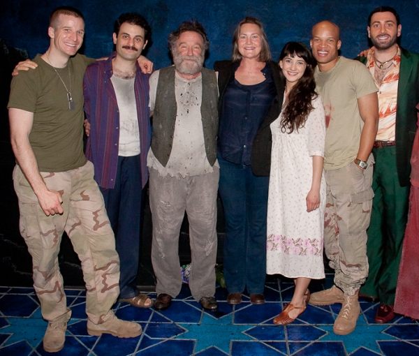 Photo Coverage: Cherry Jones Visits BENGAL TIGER Image