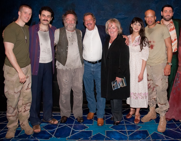 Photo Coverage: Cherry Jones Visits BENGAL TIGER Image