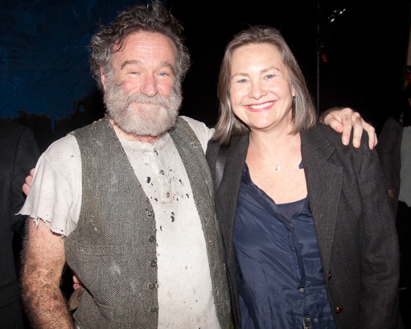 Robin Williams and Cherry Jones Photo