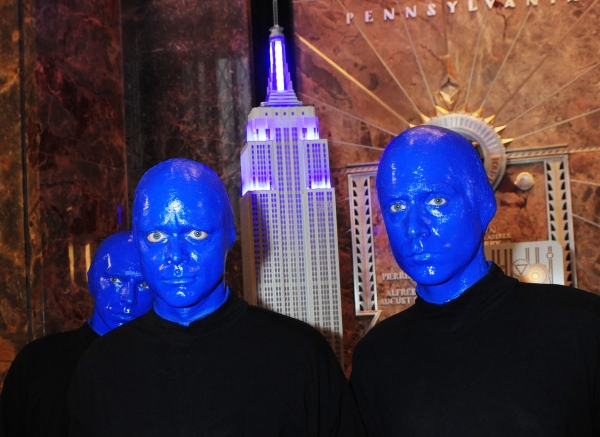 Photo Flash: Blue Man Group Lights Up Empire State Building Image