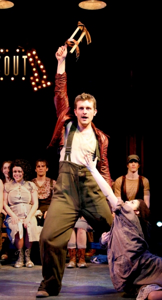Ken Clark and the Cast of URINETOWN Photo