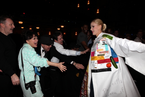 John McDaniel, Linda Hart & Jack O'Brien celebrating the Broadway Opening Night Gypsy Photo