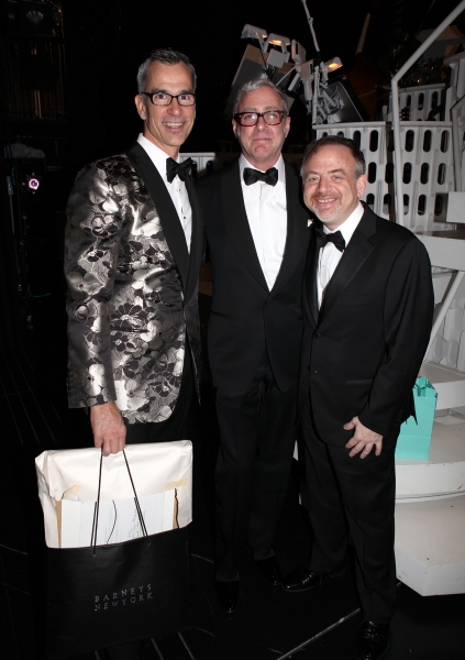 Jerry Mitchell, Scott Wittman & Marc Shaiman celebrating the Broadway Opening Night G Photo