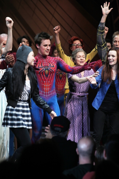 T.V. Carpio, Reeve Carney, Isabel Keating, Jennifer Damiano during the Final Curtain  Photo
