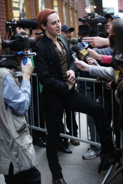 Photo Coverage: SPIDER-MAN: Turn Off the Dark Pre-Hiatus Cast at the Stage Door Image