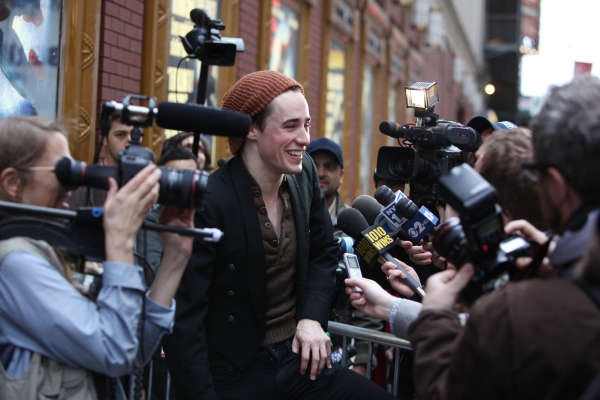 Photo Coverage: SPIDER-MAN: Turn Off the Dark Pre-Hiatus Cast at the Stage Door Image