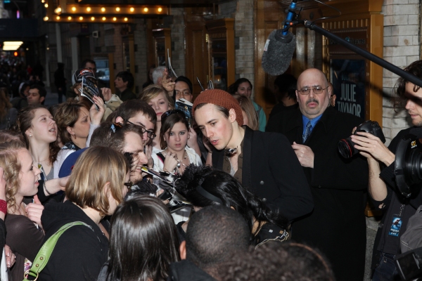 Photo Coverage: SPIDER-MAN: Turn Off the Dark Pre-Hiatus Cast at the Stage Door Image