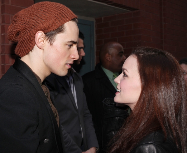 Photo Coverage: SPIDER-MAN: Turn Off the Dark Pre-Hiatus Cast at the Stage Door Image