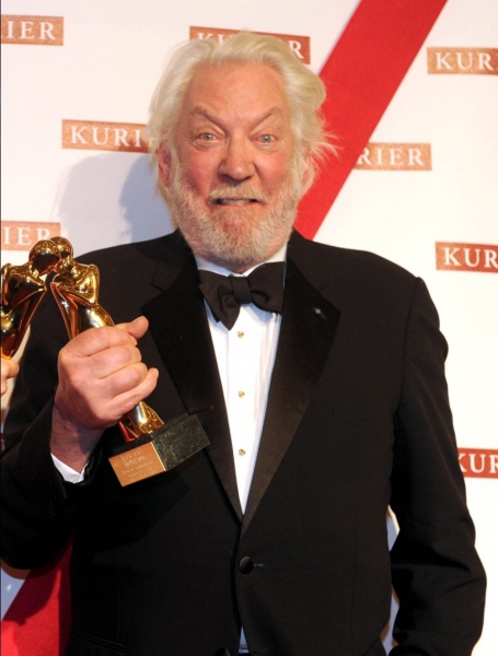 Photo Coverage: Donald Sutherland Honored at Kurier Romy Gala in Venice Image