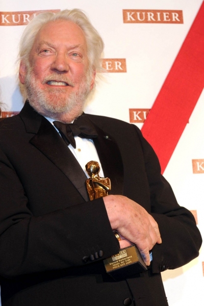 Photo Coverage: Donald Sutherland Honored at Kurier Romy Gala in Venice Image