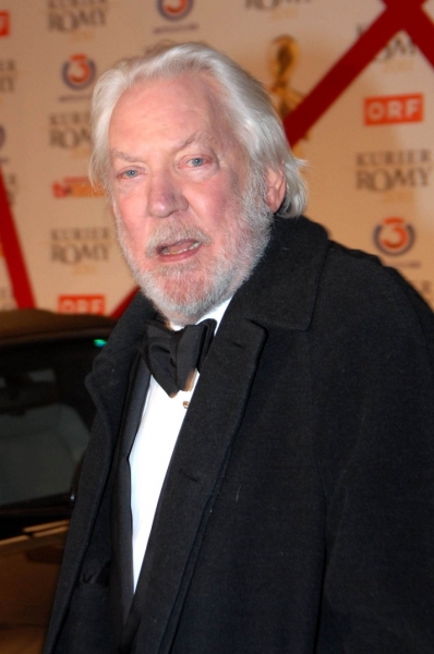 Photo Coverage: Donald Sutherland Honored at Kurier Romy Gala in Venice Image