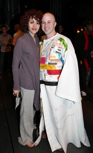 Janet Dacal & Grady McLeod Bowman attending the 'Wonderland' Opening Night Gypsy Robe Photo