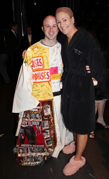 Grady McLeod Bowman & Karen Mason attending the 'Wonderland' Opening Night Gypsy Robe Photo