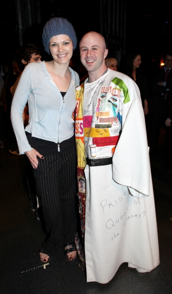 Kate Shindle & Grady McLeod Bowman  attending the 'Wonderland' Opening Night Gypsy Ro Photo