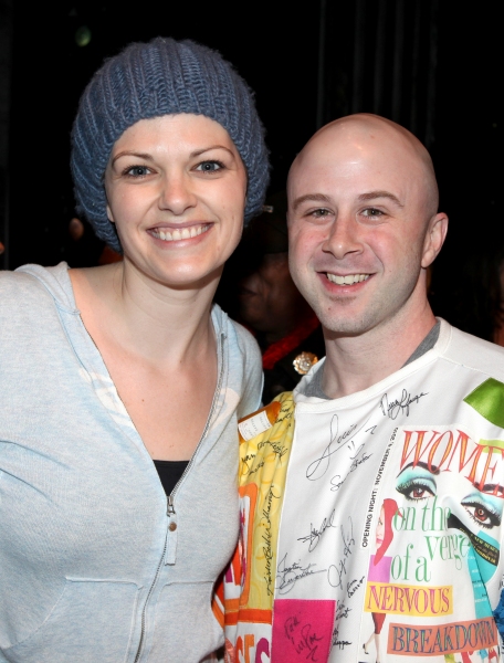 Kate Shindle & Grady McLeod Bowman attending the 'Wonderland' Opening Night Gypsy Rob Photo